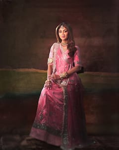 Shilpa Shetty Channels Rajasthani Grandeur In Opulent Pink Poshak, PICS