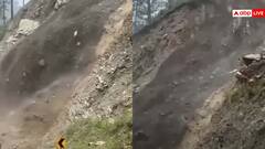 Video: पहाड़ से नीचे गिरा ट्रक जितना बड़ा पत्थर, लैंडस्लाइड का सबसे खतरनाक वीडियो वायरल