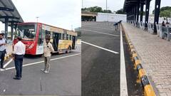Broadway Bus Stand: பிராட்வேவுக்கு குட் பை... தயாராகும் தற்காலிக பேருந்து.. முழுவீச்சில் நடக்கும் பணிகள்!