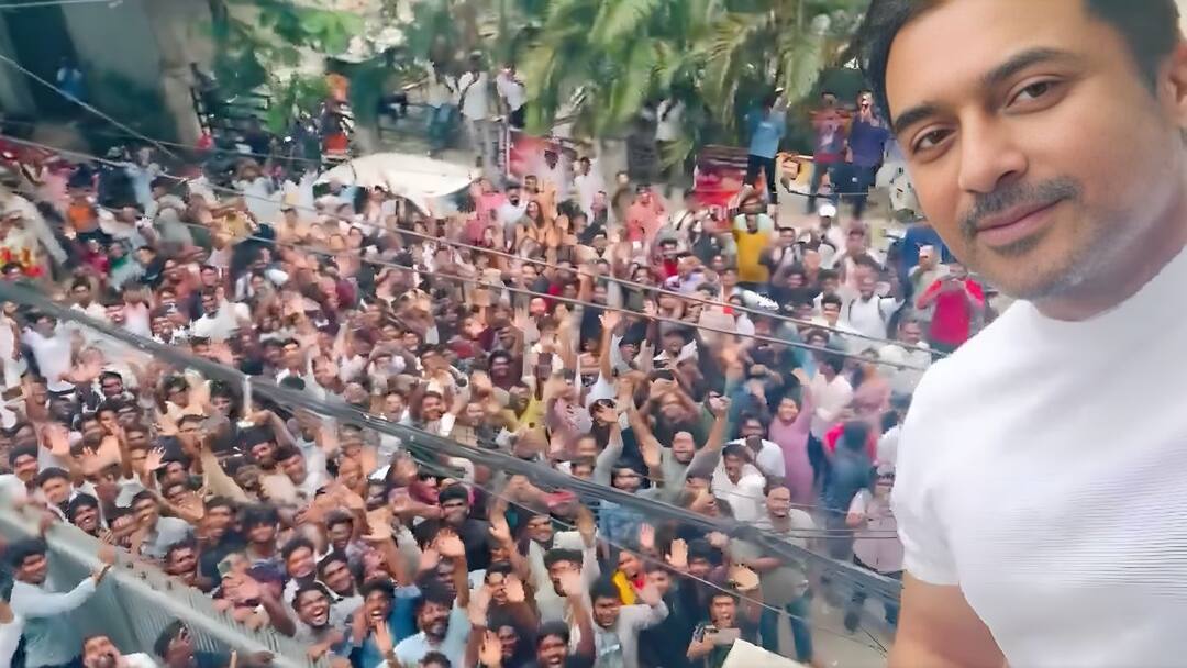 50 வயதை எட்டிய சூர்யா..வாழ்த்து சொல்ல வீட்டில் முன் குவிந்த ரசிகர்கள்..வைரல் வீடியோ