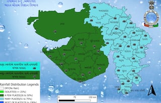 Gujarat Rain: આગામી સાત દિવસ સુધી રાજ્યમાં હળવાથી મધ્યમ વરસાદની આગાહી, જાણો ક્યાં પડશે વરસાદ