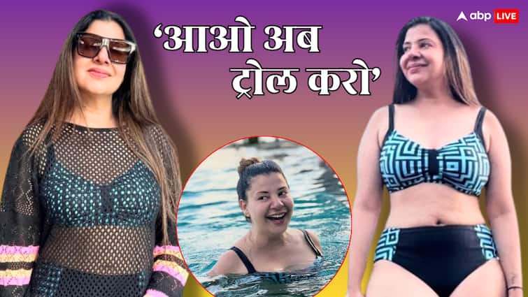 बिकिनी में फोटो डालकर एक्ट्रेस ने ट्रोलर्स को दी खुली चुनौती- ‘अब कर लो जी भरकर ट्रोल'