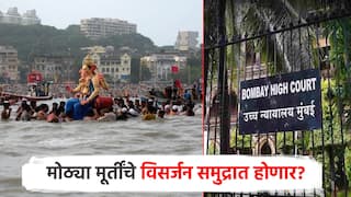 मुंबईतील मोठ्या गणेश मूर्तीच्या विसर्जनाचा मार्ग मोकळा होणार; सरकारचे हायकोर्टात प्रतिज्ञापत्र