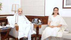 कंगना रनौत ने अमित शाह से की मुलाकात, मिला ये बड़ा आश्वासन