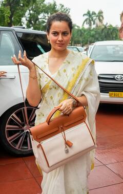 कंगना रनौत के लुक से ज़्यादा चर्चा में रहा उनका लग्जरी बैग, कीमत सुनकर कहेंगे- वाह मैडम!