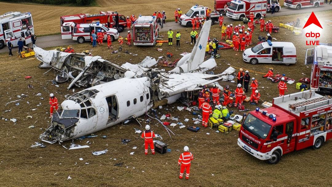Italy Plane Crashed: ন্যাশনাল হাইওয়েতে ভেঙে পড়ল বিমান, দাউদাউ আগুন, মর্মান্তিক মৃত্যু In Italy, a plane crashed onto a highway and exploded Italy Plane Crashed: ন্যাশনাল হাইওয়েতে ভেঙে পড়ল বিমান, দাউদাউ আগুন, মর্মান্তিক মৃত্যু