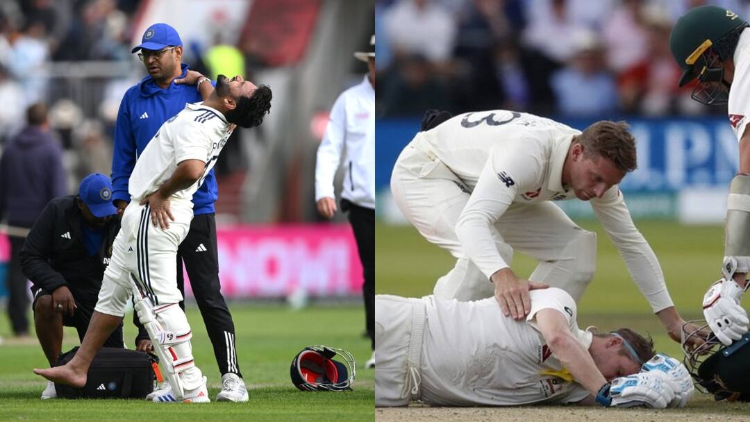 ऋषभ पंत की तरह स्टीव स्मिथ भी बैटिंग के समय हुए थे चोटिल, जोफ्रा आर्चर की लगी थी गेंद; तब उनकी जगह खेले थे लाबुशेन Like Rishabh Pant Steve Smith was also injured while batting he was hit by Jofra Archer ball Marnus Labuschagne played in his place ऋषभ पंत की तरह स्टीव स्मिथ भी बैटिंग के समय हुए थे चोटिल, जोफ्रा आर्चर की लगी थी गेंद; तब उनकी जगह खेले थे लाबुशेन