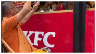 ISKCON Devotees Chant 'Hare Krishna' Bhajans Outside KFC Outlet, Watch Staff's Response
