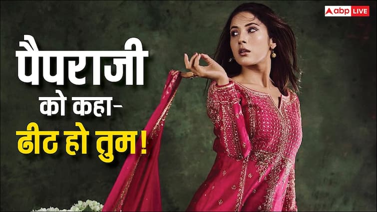 लगातार मना करने पर भी क्लिक होती रहीं तस्वीरें, शहनाज गिल बोलीं- ये ढीठ हैं, नहीं मानेंगे!