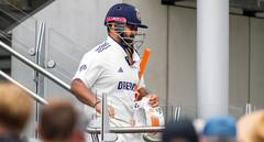 Rishabh Pant Hobbles To Crease, Crowd Roars In Manchester Test - WATCH
