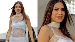 All Eyes On Nia Sharma As She Stuns In A Sheer White Suit, SEE PICS