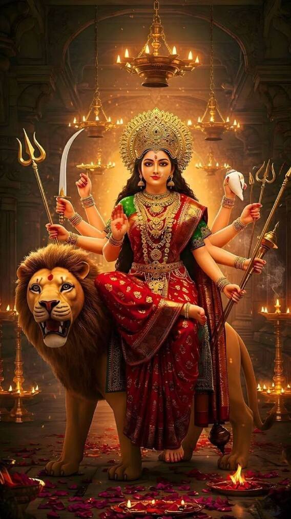 देवी दुर्गेच्या आवडत्या 'या' 4 राशी माहितीयत?