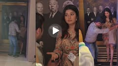 VIDEO प्राजक्ता माळीसोबत फोटो काढण्यासाठी चाहत्याचा अट्टाहास, बंद होत असलेली लिफ्ट थांबवली, काय घडलं?