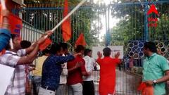 উপাচার্যের পদত্য়াগ দাবি, প্রশ্নপত্র বিতর্কে বিদ্যাসাগর বিশ্ববিদ্যালয়ে বিক্ষোভে ABVP