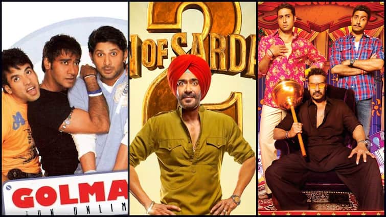 'सन ऑफ सरदार 2' से पहले ओटीटी पर देख डालें अजय देवगन की ये दमदार कॉमेडी फिल्में