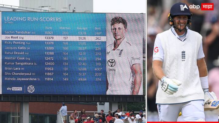 Joe Root 2nd Highest Run Scorer in Test : इंग्लंडचा धडाकेबाज फलंदाज जो रूटने मँचेस्टर येथे भारताविरुद्ध शानदार फलंदाजी करत आपल्या कसोटी कारकिर्दीतील 38वे शतक झळकावले.