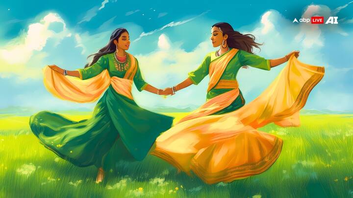 हरियाली तीज सुहागिन महिलाओं के लिए विशेष वर्ष है, जिसे पति की दीर्घायु की कामना के लिए रखा जाता है. हरियाली तीज पर हरे रंग के वस्त्र और चूड़ियां पहनना, 16 श्रृंगार करना, झूला झूलना जैसी परपराएं शामिल हैं. साथ ही इसमें कठोर निर्जला व्रत भी रखा जाता है.