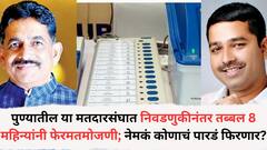 पुण्यातील या मतदारसंघात निवडणुकीनंतर तब्बल आठ महिन्यांनी फेरमतमोजणी; नेमकं कोणाचं पारडं फिरणार?