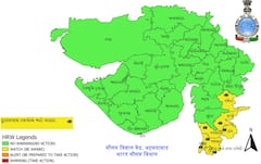 Gujarat Rain: આજે 5 જિલ્લાઓમાં ભારે વરસાદની આગાહી, જાણો ક્યાં તૂટી પડશે વરસાદ