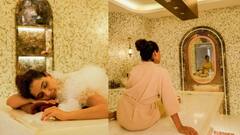 अभिनेत्री उर्मिला कोठारेने शेअर केले बाथटबमधील फोटो, सोशल मीडियावर तुफान व्हायरल