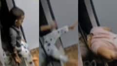 मां की नजर हटी और बच्ची खिड़की पर जाकर बैठ गई, 12वीं मंजिल से गिरकर मौत, वीडियो वायरल