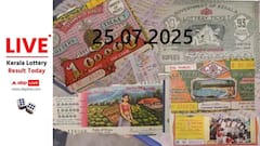 LIVE | Kerala Lottery Result Today (25.07.2025): ஆடி வெள்ளியில் கோடியை அள்ளப்போவது யாரு? நீங்களா கூட இருக்கலாம்!
