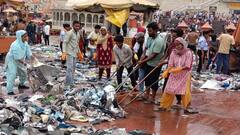 हरिद्वार में कांवड़ मेले के बाद लगा हजारों टन कूड़े का ढेर, सफाई में जुटे सैकड़ों कर्मचारी