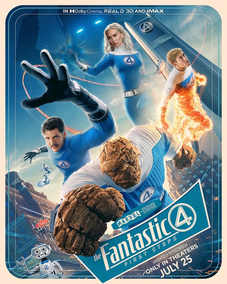 The Fantastic Four First Steps Review Telugu - 'ది ఫెంటాస్టిక్ ఫోర్: ఫస్ట్ స్టెప్స్' రివ్యూ: భూమిని కాపాడిన ఎంసీయూ సూపర్ హీరోస్ - సినిమా ఎలా ఉందంటే?