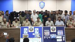 డ్రగ్స్ గ్యాంగ్ ఆట కట్టించిన హైదరాబాద్‌ పోలీసులు- 9 మంది అరెస్ట్, గన్ స్వాధీనం