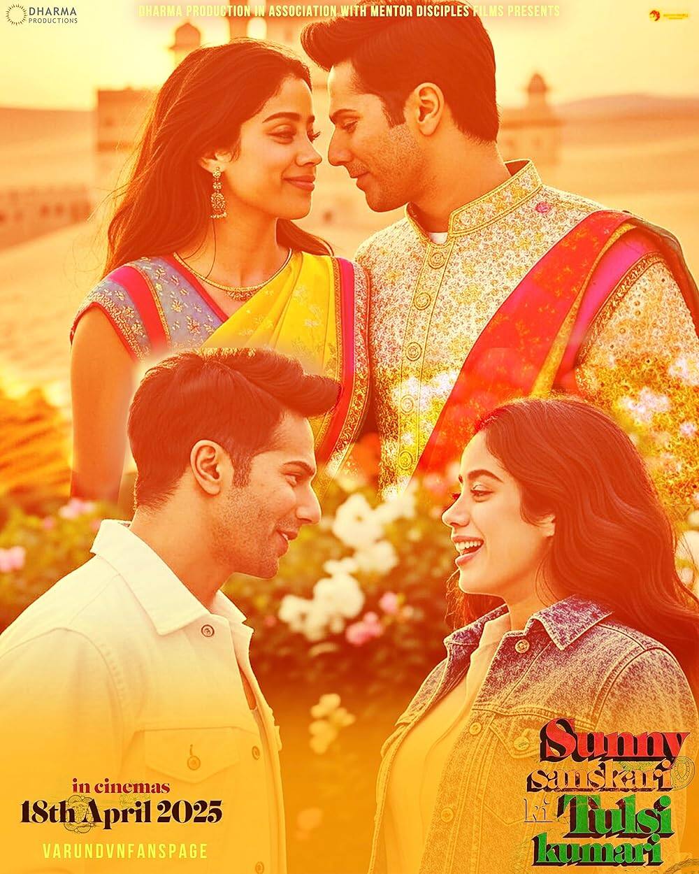 Sunny Sanskari's Tulsi Kumari- The film will be released on the occasion of Gandhi Jayanti on 2 October 2025. The film stars Varun Dhawan and Jahnavi Kapoor in the lead roles.