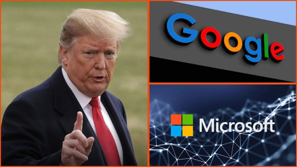 Trump Warns Tech., Giants: இந்திய பொறியாளர்களுக்கு ஆப்பு வைத்த ட்ரம்ப்; கூகுள், மைக்ரோசாஃப்ட் நிறுவனங்களிடம் கூறியது என்ன.?
