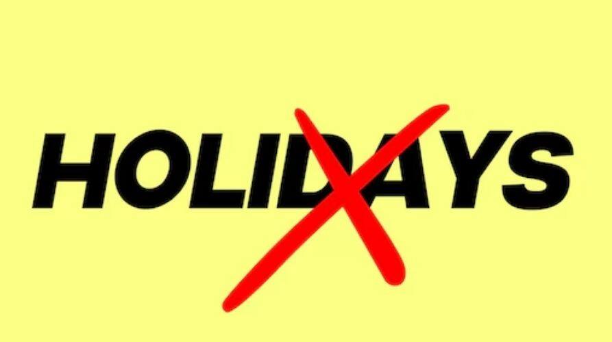 Punjab News: ਪੰਜਾਬ 'ਚ ਸਰਕਾਰੀ ਕਰਮਚਾਰੀਆਂ ਨੂੰ ਝਟਕਾ, ਛੁੱਟੀਆਂ ਦੌਰਾਨ ਵੀ ਖੁੱਲ੍ਹੇ ਰਹਿਣਗੇ ਇਹ ਅਦਾਰੇ, 31 ਜੁਲਾਈ ਤੋਂ ਪਹਿਲਾਂ... A setback for government employees in Punjab, these institutions will remain open even during holidays, before July 31... Punjab News: ਪੰਜਾਬ 'ਚ ਸਰਕਾਰੀ ਕਰਮਚਾਰੀਆਂ ਨੂੰ ਝਟਕਾ, ਛੁੱਟੀਆਂ ਦੌਰਾਨ ਵੀ ਖੁੱਲ੍ਹੇ ਰਹਿਣਗੇ ਇਹ ਅਦਾਰੇ, 31 ਜੁਲਾਈ ਤੋਂ ਪਹਿਲਾਂ...