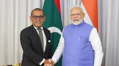 PM Modi Meets Maldives Speaker Abdulla, ex-VP Nasheed During Visit