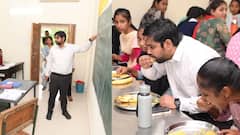 టీచర్‌గా మారిన మంచిర్యాల జిల్లా కలెక్టర్, అనంతరం విద్యార్థులతో కలిసి భోజనం