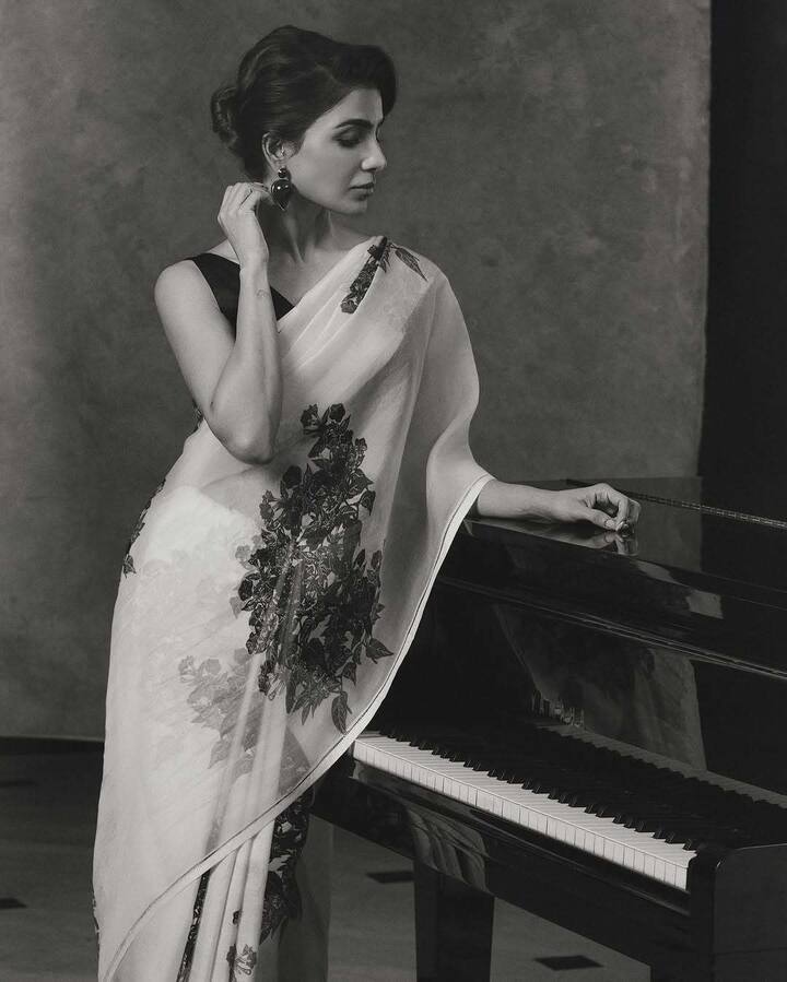 ఎప్పుడూ సోషల్ మీడియాలో యాక్టివ్‌గా ఉంటూ బెస్ట్ మూమెంట్స్‌ను షేర్ చేసుకుంటుంటారు సామ్. Image Source: Instagram