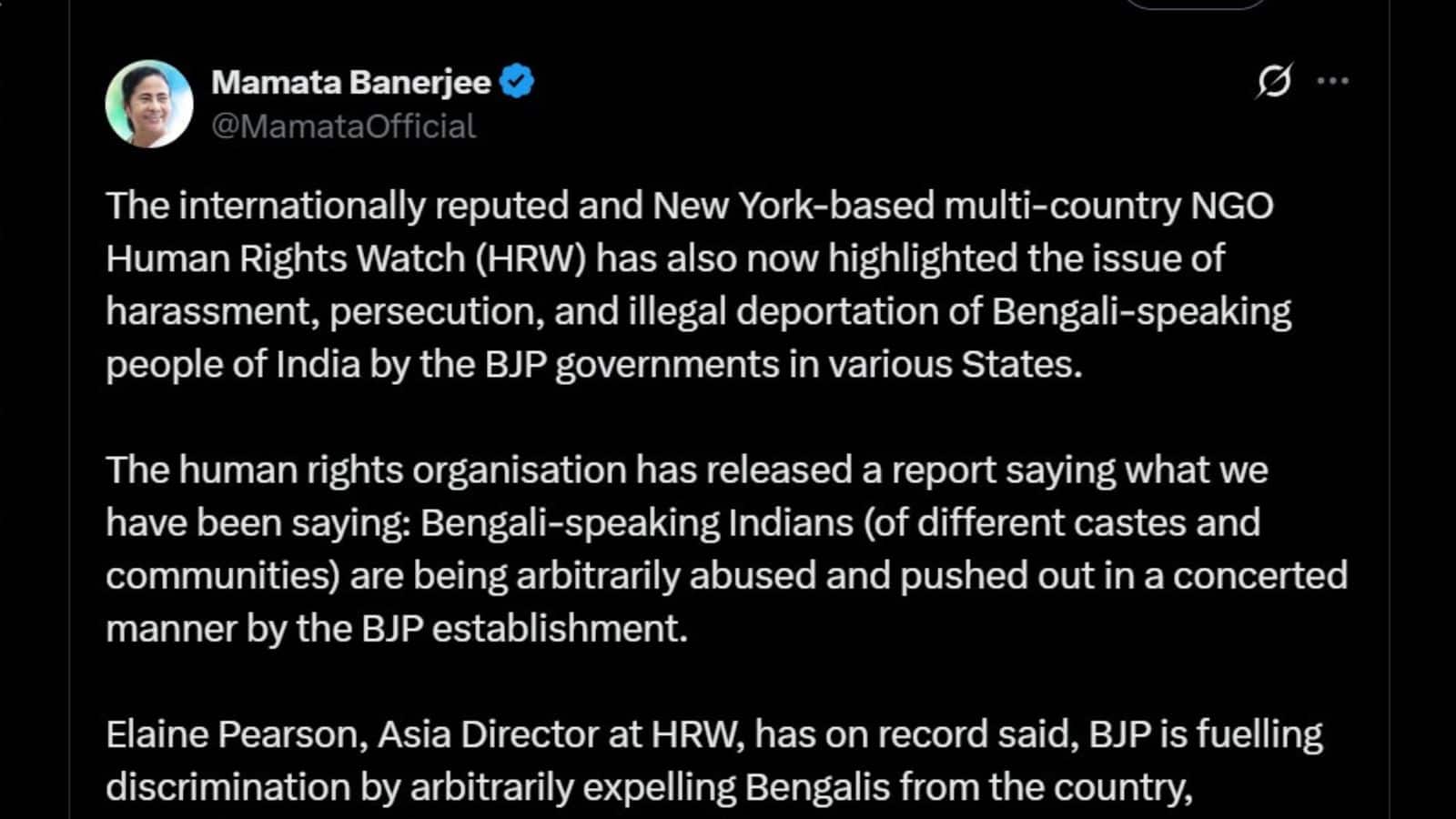 CM Mamata Banerjee: বাঙালিদের হেনস্থার অভিযোগে এবার নিউইয়র্কের NGO-র রিপোর্ট তুলে BJP-কে নিশানা মমতার, 'এটা লজ্জার..' !