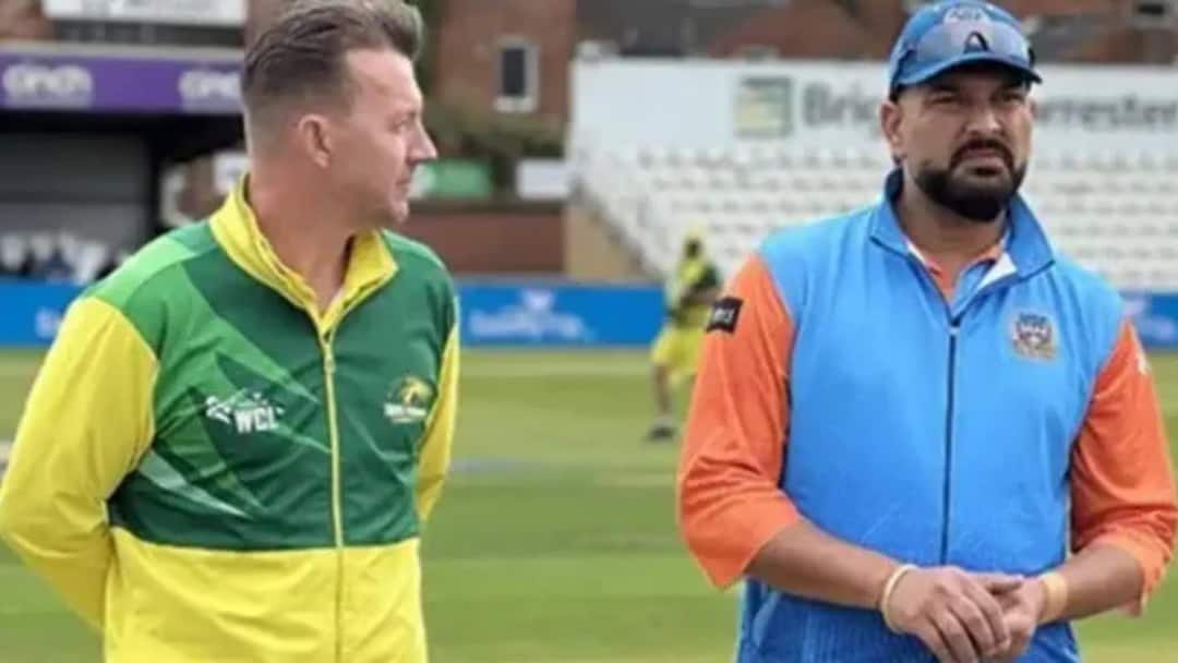 world championship of legends australia defeats india by 4 wickets thrilling contest irfan pathan yuvraj singh suresh raina wcl 2025 ind vs aus लास्ट ओवर में हारा भारत, ऑस्ट्रेलिया ने जीती हारी हुई बाजी; गेंदबाजों ने डुबोई टीम इंडिया की लुटिया