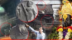 Pandharpur Vitthal Mandir : जलसंपदा मंत्री गिरीश महाजन यांनी विठ्ठल मंदिराला आलेली ओल आणि गळतीची केली पाहणी