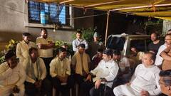 कंत्राटदार हर्षलनं 'जलजीवन'च्या कामाचे बिल न मिळाल्याने आयुष्य संपवलं; सतेज पाटलांनी घेतली कुटुंबीयांची भेट