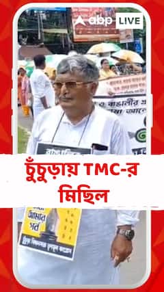 আজ থেকে ভাষা আন্দোলনের ডাক, চুঁচুড়ায় অসিত মজুমদারের নেতৃত্বে TMC-র মিছিল