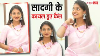 गुलाबी साड़ी में महाकुंभ गर्ल मोनालिसा का क्लासी लुक, गले में माला देख फैंन ने कहा- 'पहचान नहीं भूली, वाह'