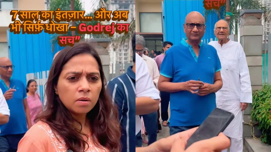 Home Buyers Protest Against Godrej Properties In Gurugram Over Delay In Delivery Of Flats Home Buyers Protest Against Godrej Properties In Gurugram Over Delay In Delivery Of Flats Home Buyers Protest Against Godrej Properties In Gurugram Over Delay In Delivery Of Flats