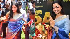 రష్మిక మందన్న 'మైసా' మూవీ స్టార్ట్ - గిరిజనులతో నేషనల్ క్రష్ డ్యాన్స్