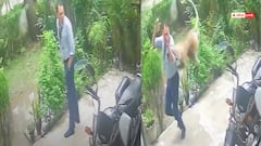 Video: घर के बाहर खड़े शख्स के ऊपर कूदा लंगूर, आई गंभीर चोटें, वीडियो CCTV में कैद