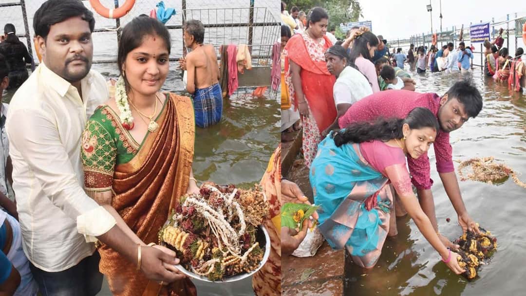 aadi perukku 2025 date thali changing farming starts day devotees worship kaveri river Aadi Peruku 2025 Date: மக்களே.. ஆடிப்பெருக்கு எப்போது? ஆடி 18 ஏன் கொண்டாடப்படுகிறது தெரிஞ்சுக்கோங்க..!