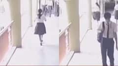 కూల్‌గా నడుచుకుంటూ వెళ్తూ స్కూల్ బిల్డింగ్ మీద నుంచి దూకి విద్యార్థిని ఆత్మహత్య