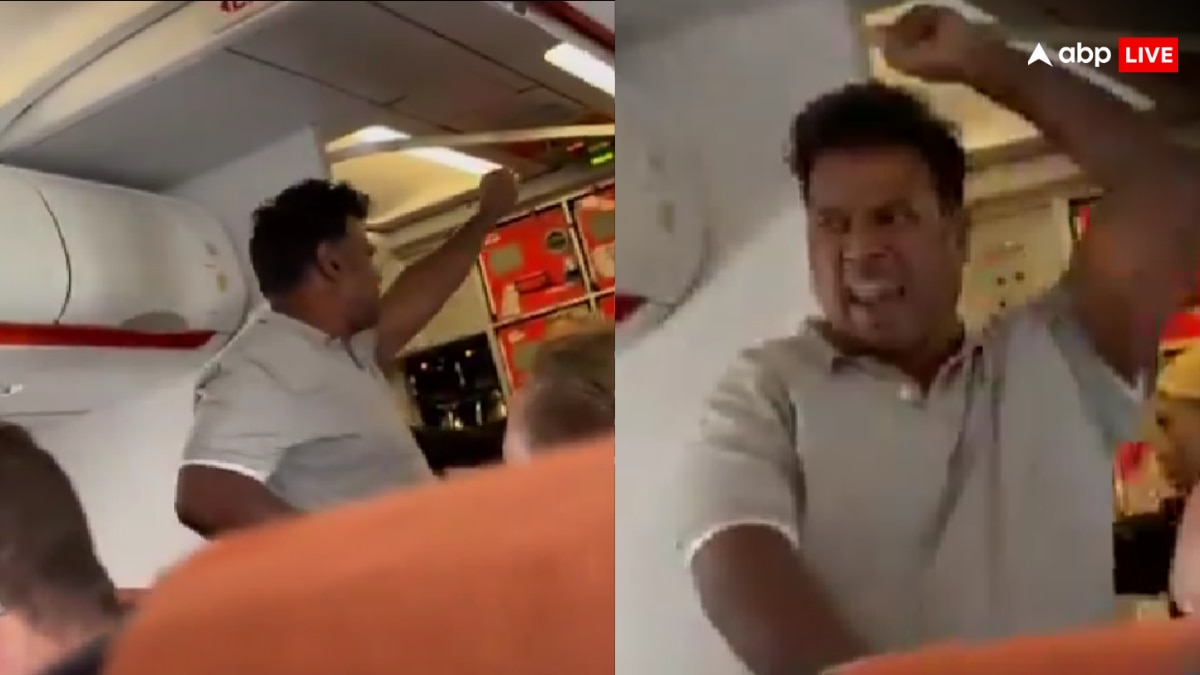 प्लेन में अचानक अल्लाह-हू-अकबर चिल्लाया शख्स, दी बम की धमकी, बदलना पड़ा  फ्लाइट का रास्ता | death to trump allah hu Akbar easyjet flight to scotland  divert in mid air after passenger