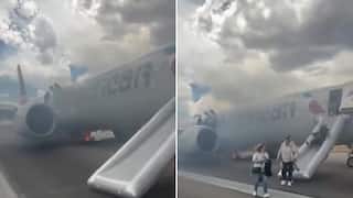 Boeing Aircraft Landing Gear Catches Fire, Prompts Evacuation Of Passenger In Denver: VIDEO