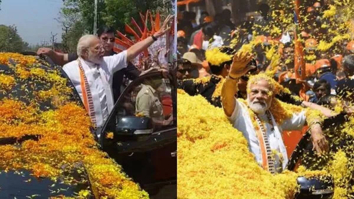 திருச்சியில் ரோடு ஷோ... கங்கை கண்ட சோழபுரத்தில் சிறப்பு வழிபாடுகளில் பங்கேற்ற பிரதமர் மோடி