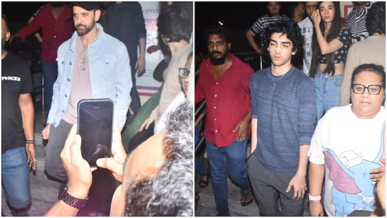 गर्लफ्रेंड सबा आजाद और बेटे के साथ फिल्म देखने पहुंचे बॉलीवुड के ग्रीक गॉड, पैप्स ने कैप्चर किया स्पेशल मोमेंट
